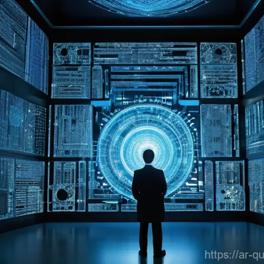 양자 보안 기술의 실험적 연구 결과 - The Quantum Horizon: A Challenge to Digital Fortresses**

"An evocative, wide-angle shot portraying ...