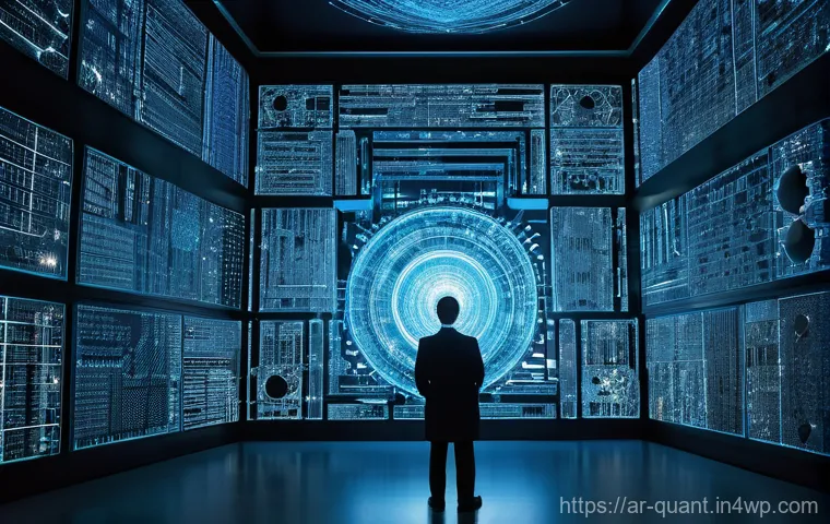 양자 보안 기술의 실험적 연구 결과 - The Quantum Horizon: A Challenge to Digital Fortresses**
"An evocative, wide-angle shot portraying ...