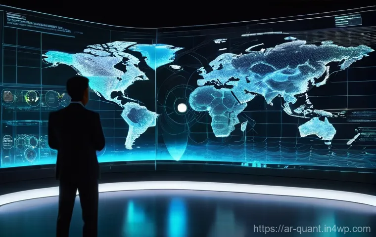 양자 보안 기술의 발전 동향 - Post-Quantum Cryptography: The New Digital Shield**
An advanced, conceptual 3D rendering showcasing ...